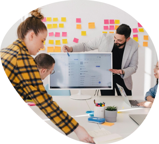 Team working together